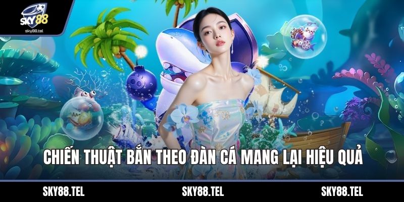 Chiến thuật bắn theo đàn cá mang lại hiệu quả