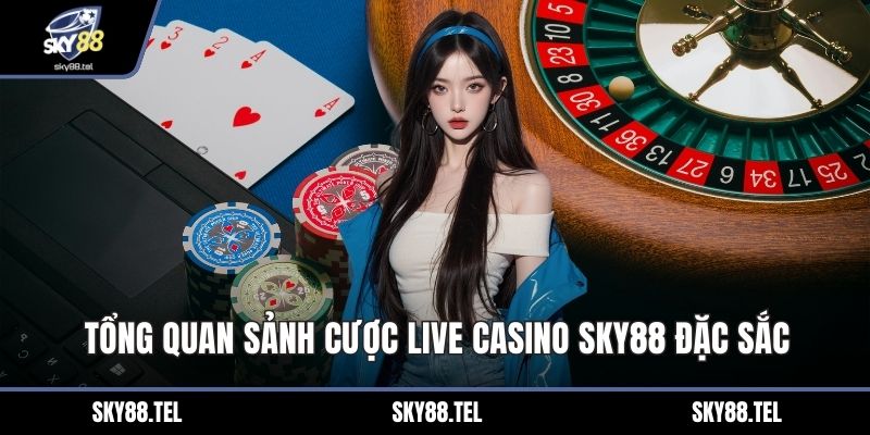 Tổng quan sảnh cược live casino Sky88 đặc sắc